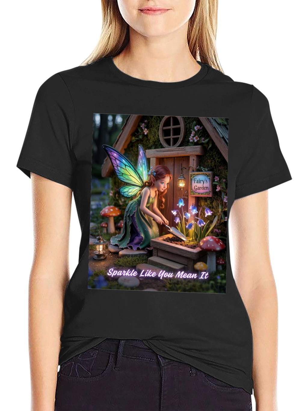 Fairys Garden Sparkle T-Shirt