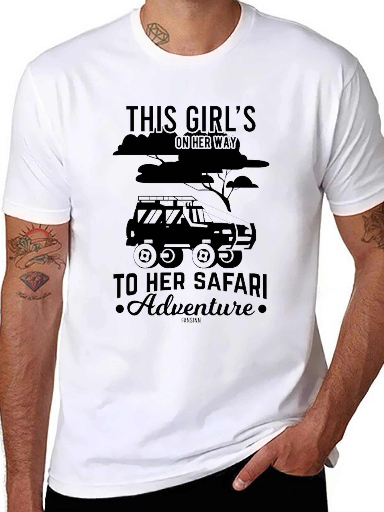 Safari Adventure Graphic T-Shirt