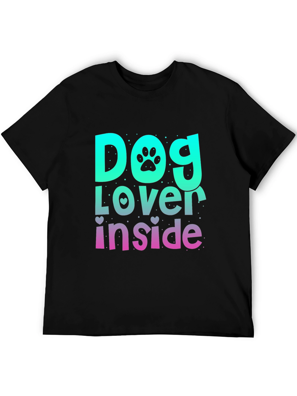 Dog Lover Inside Graphic T-Shirt