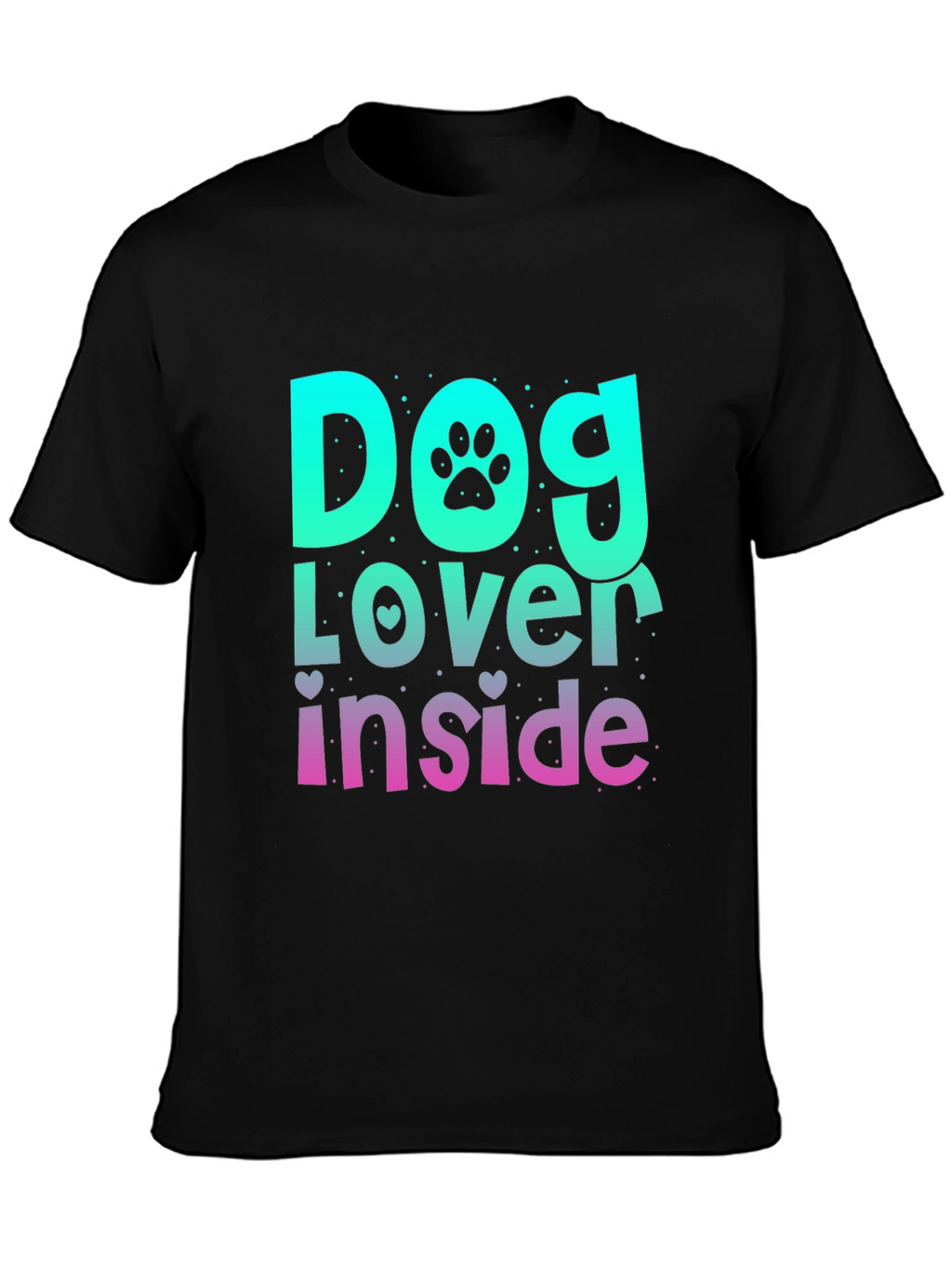 Dog Lover Inside Graphic T-Shirt