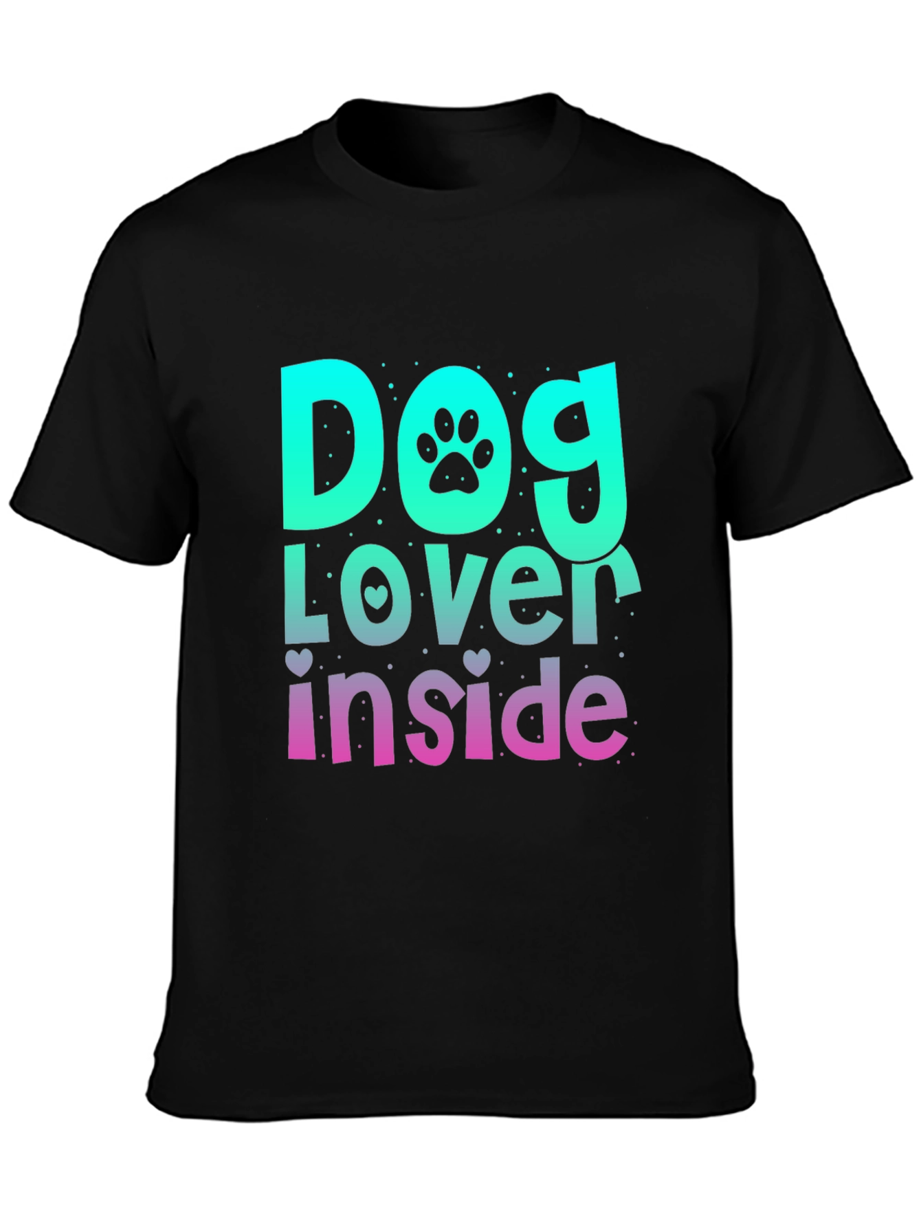 Dog Lover Inside Graphic T-Shirt