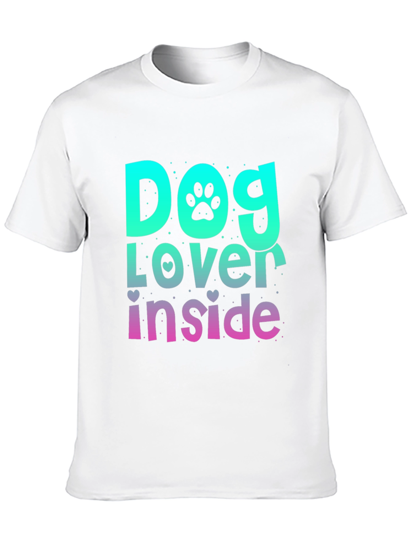 Dog Lover Inside Graphic T-Shirt