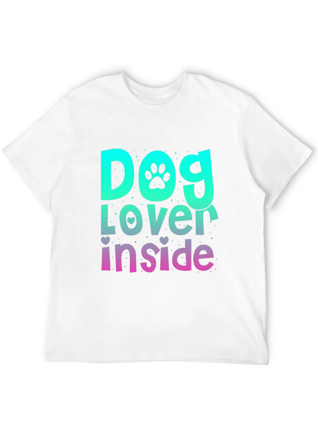 Dog Lover Inside Graphic T-Shirt