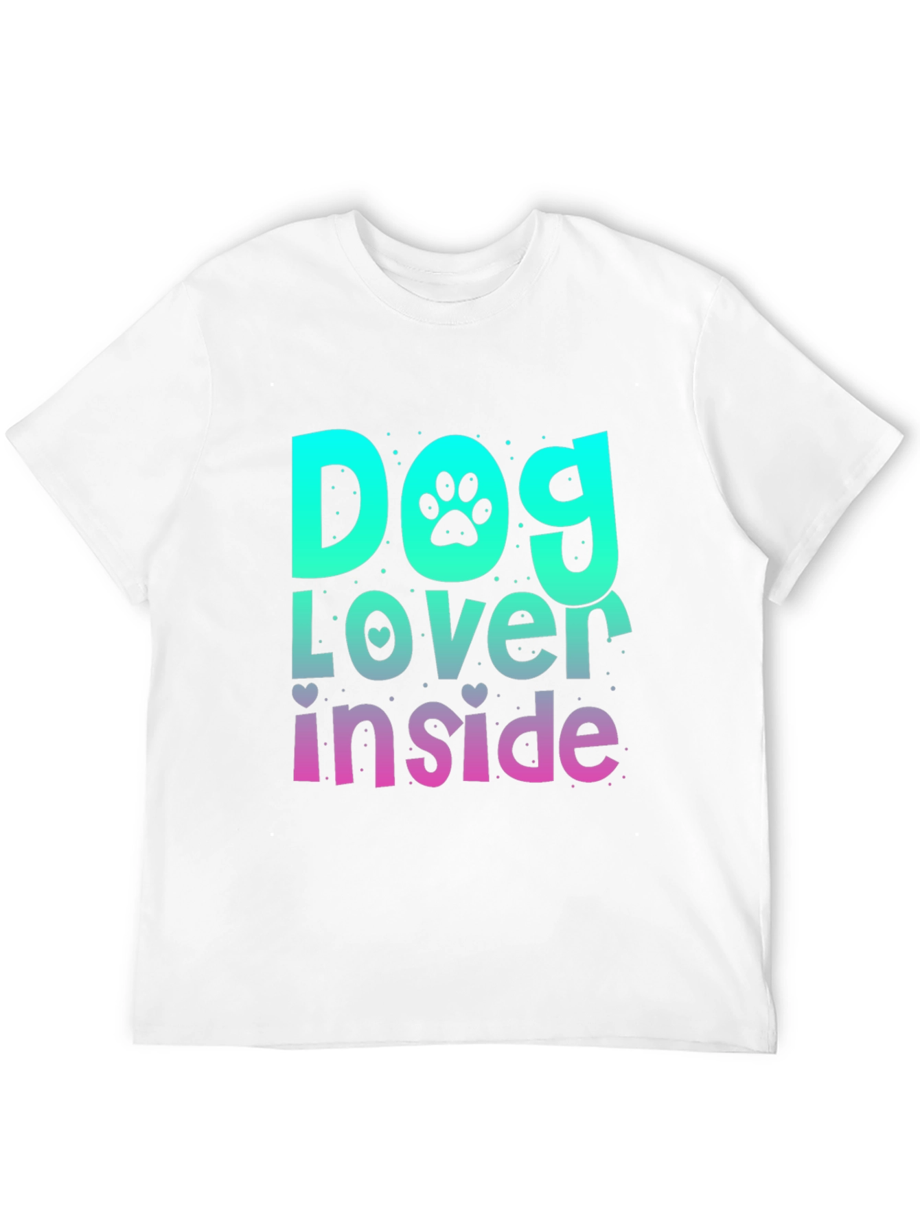 Dog Lover Inside Graphic T-Shirt