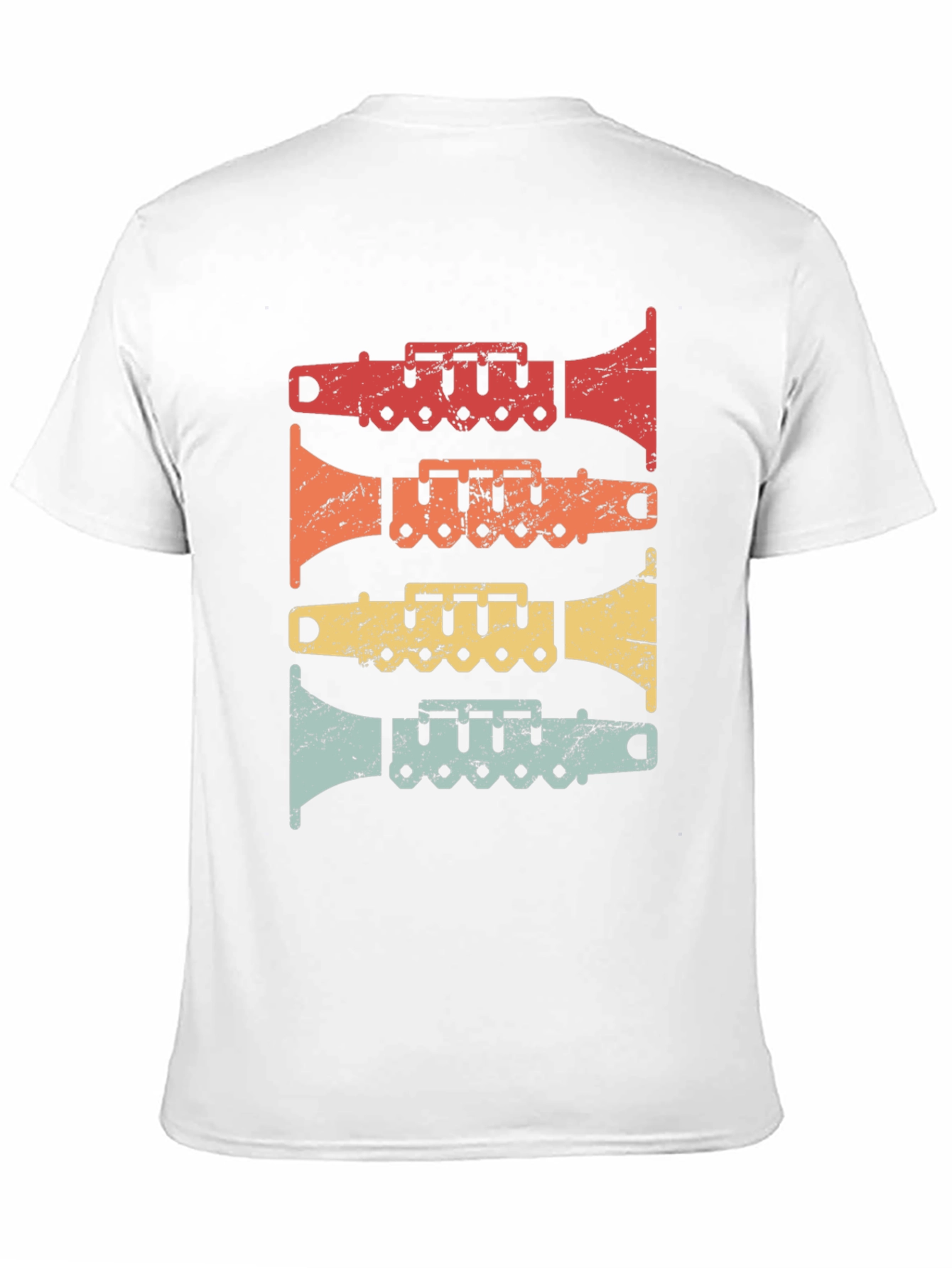 Retro Trumpet T-Shirt - Vintage Musical Design