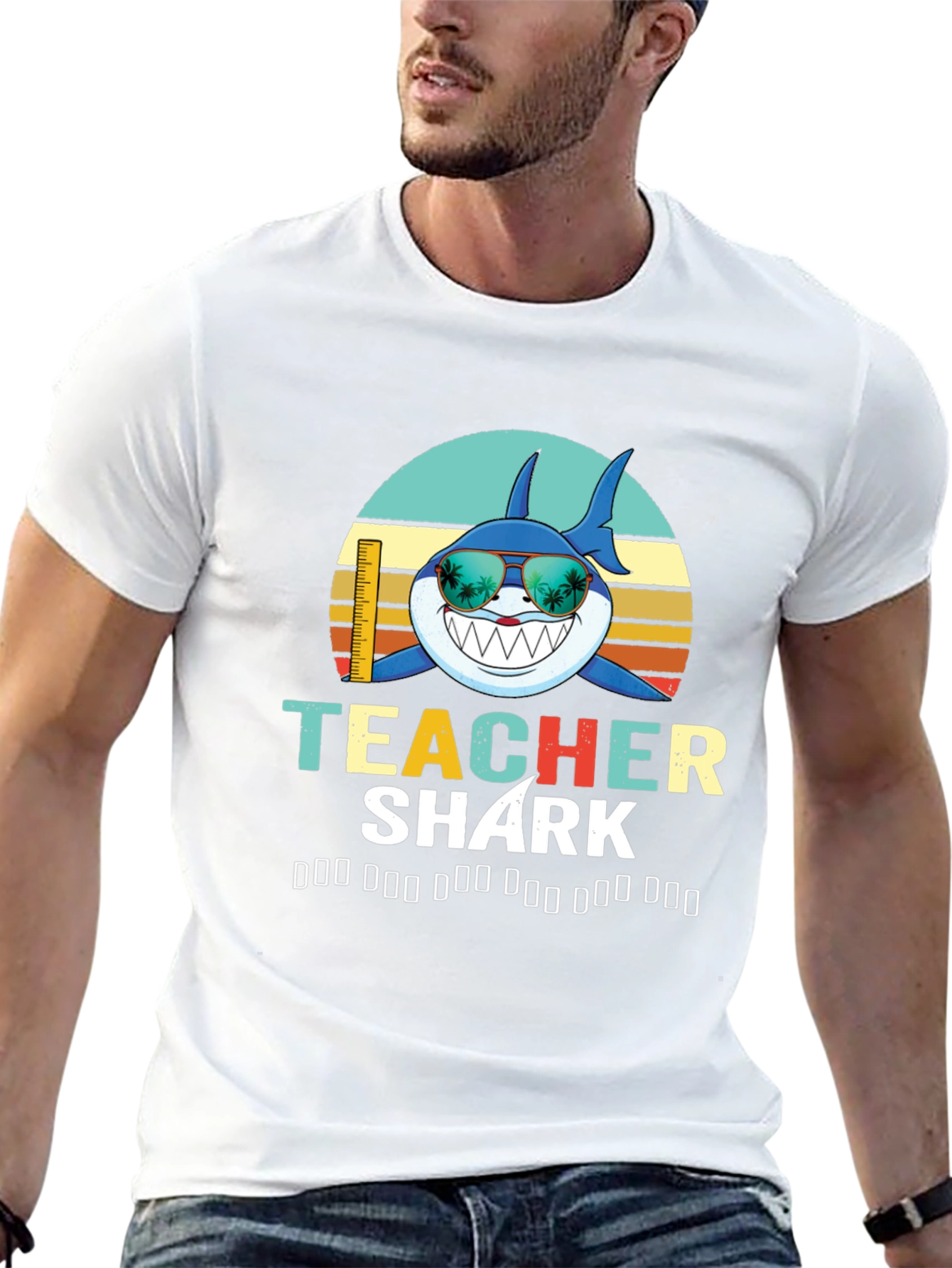 Teacher Shark Graphic Tee