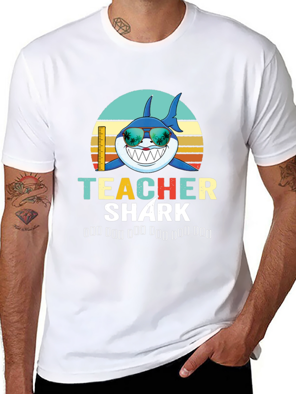 Teacher Shark Graphic Tee