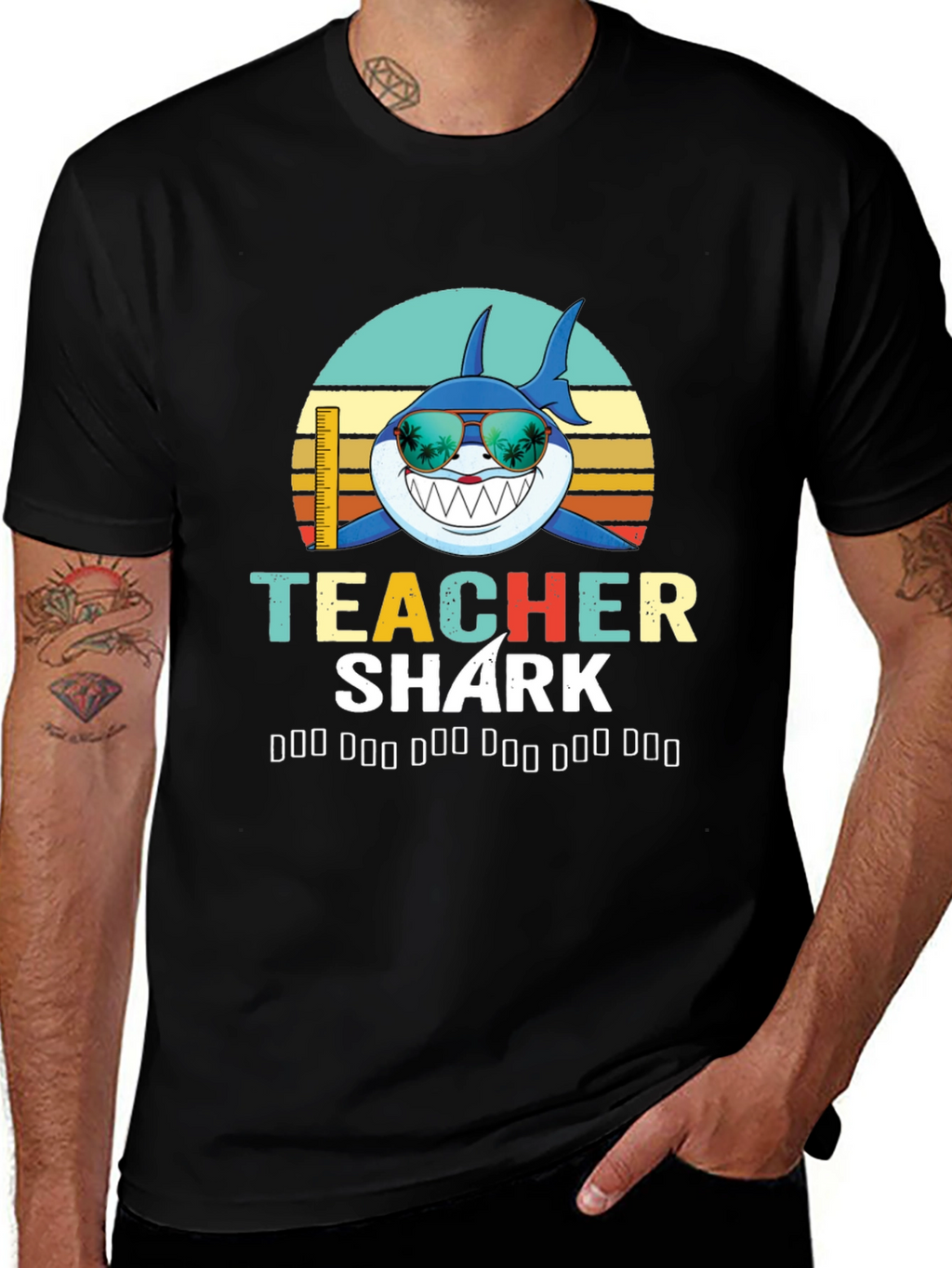Teacher Shark Graphic Tee
