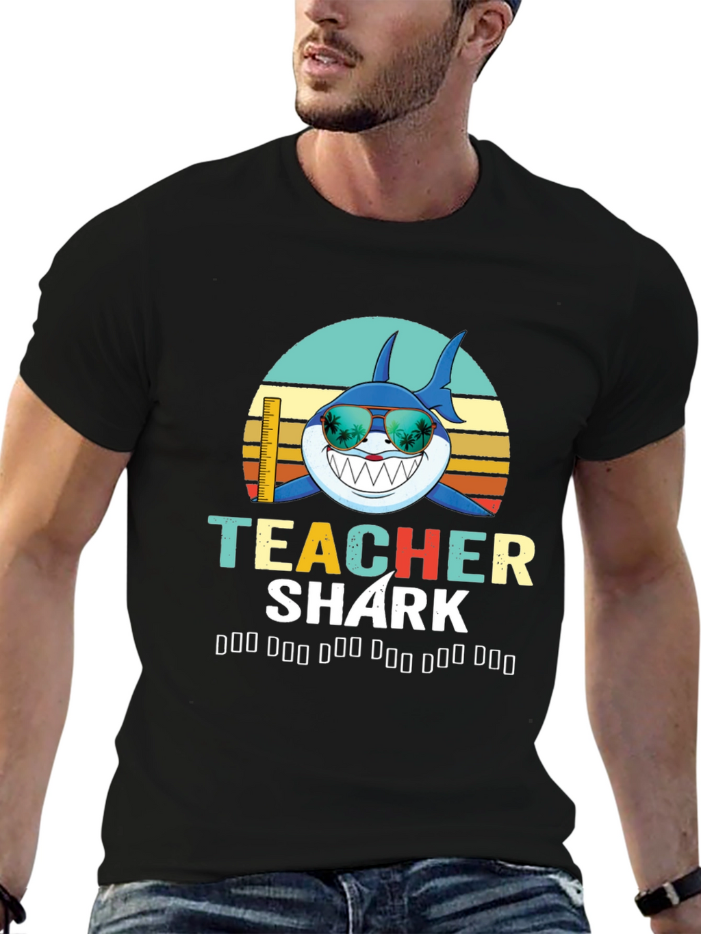 Teacher Shark Graphic Tee