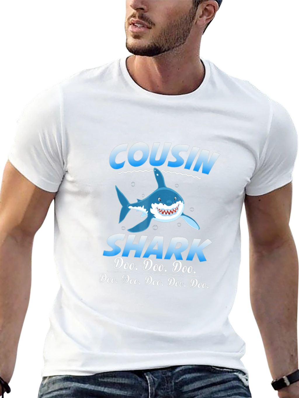 Cousin Shark Doo Doo Doo Funny T-Shirt