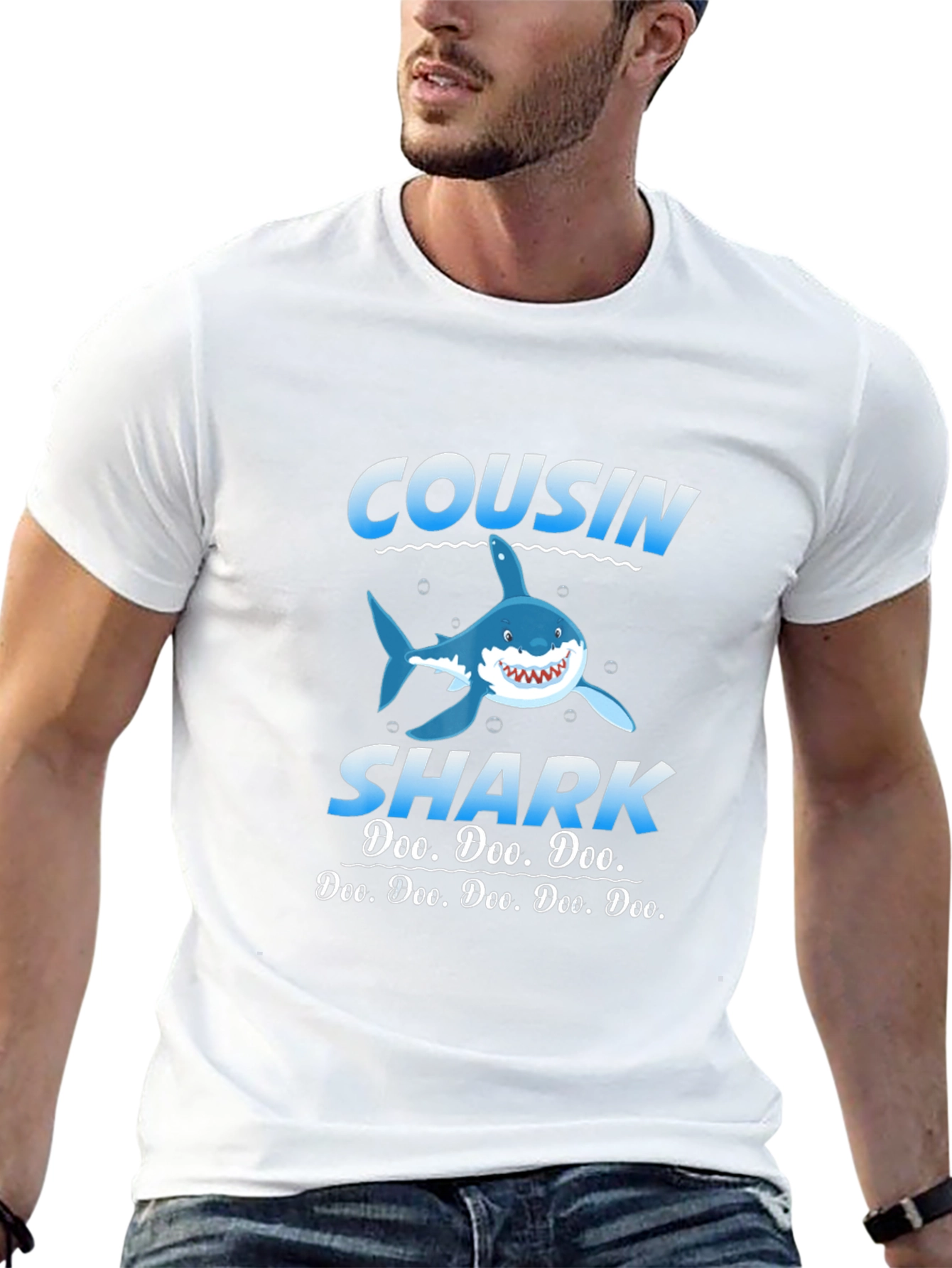 Cousin Shark Doo Doo Doo Funny T-Shirt
