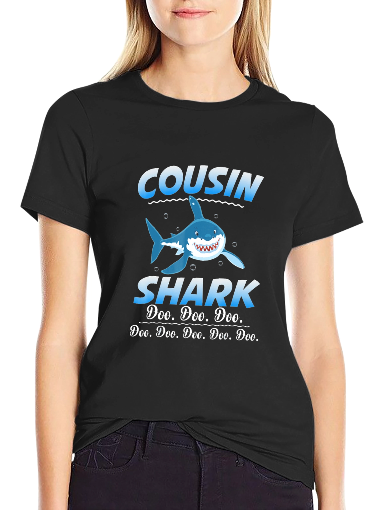 Cousin Shark Doo Doo Doo Funny T-Shirt