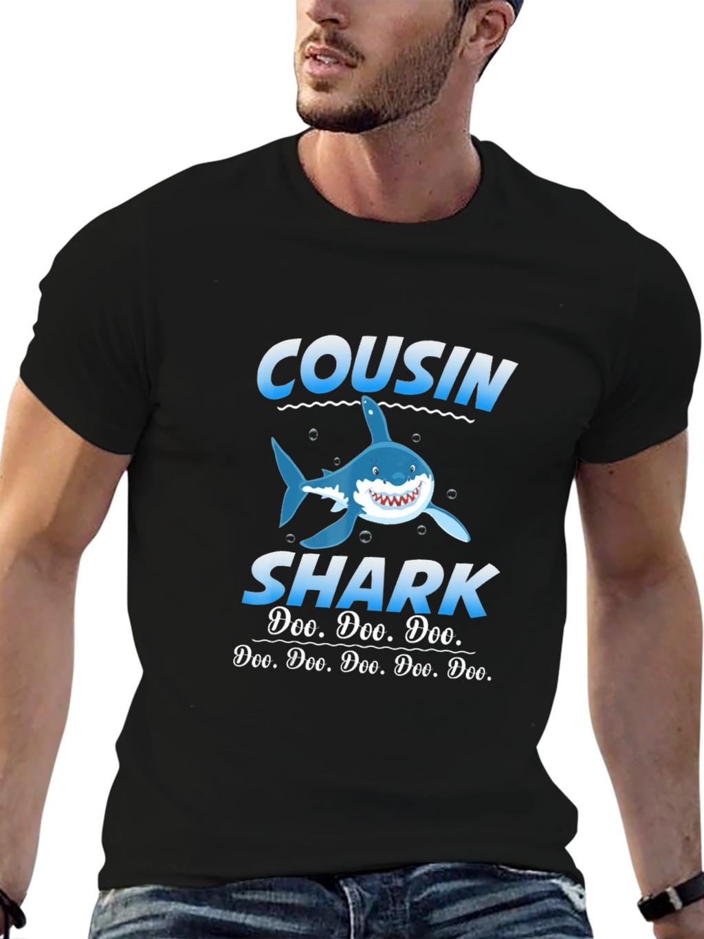 Cousin Shark Doo Doo Doo Funny T-Shirt