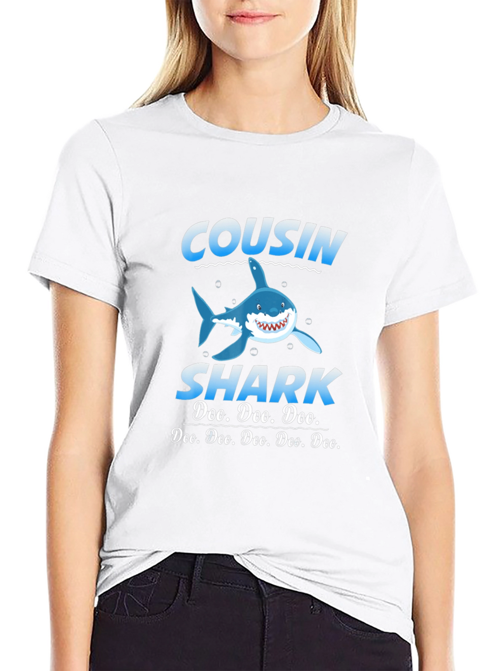 Cousin Shark Doo Doo Doo Funny T-Shirt