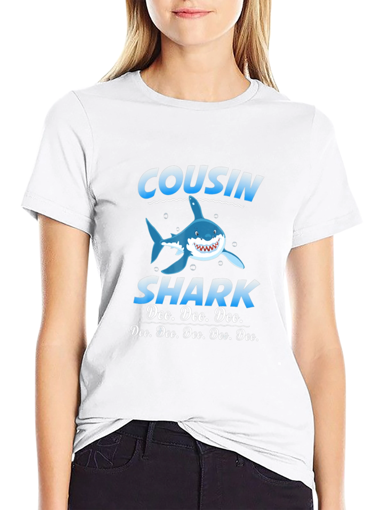 Cousin Shark Doo Doo Doo Funny T-Shirt