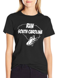 Run South Carolina Black T-Shirt
