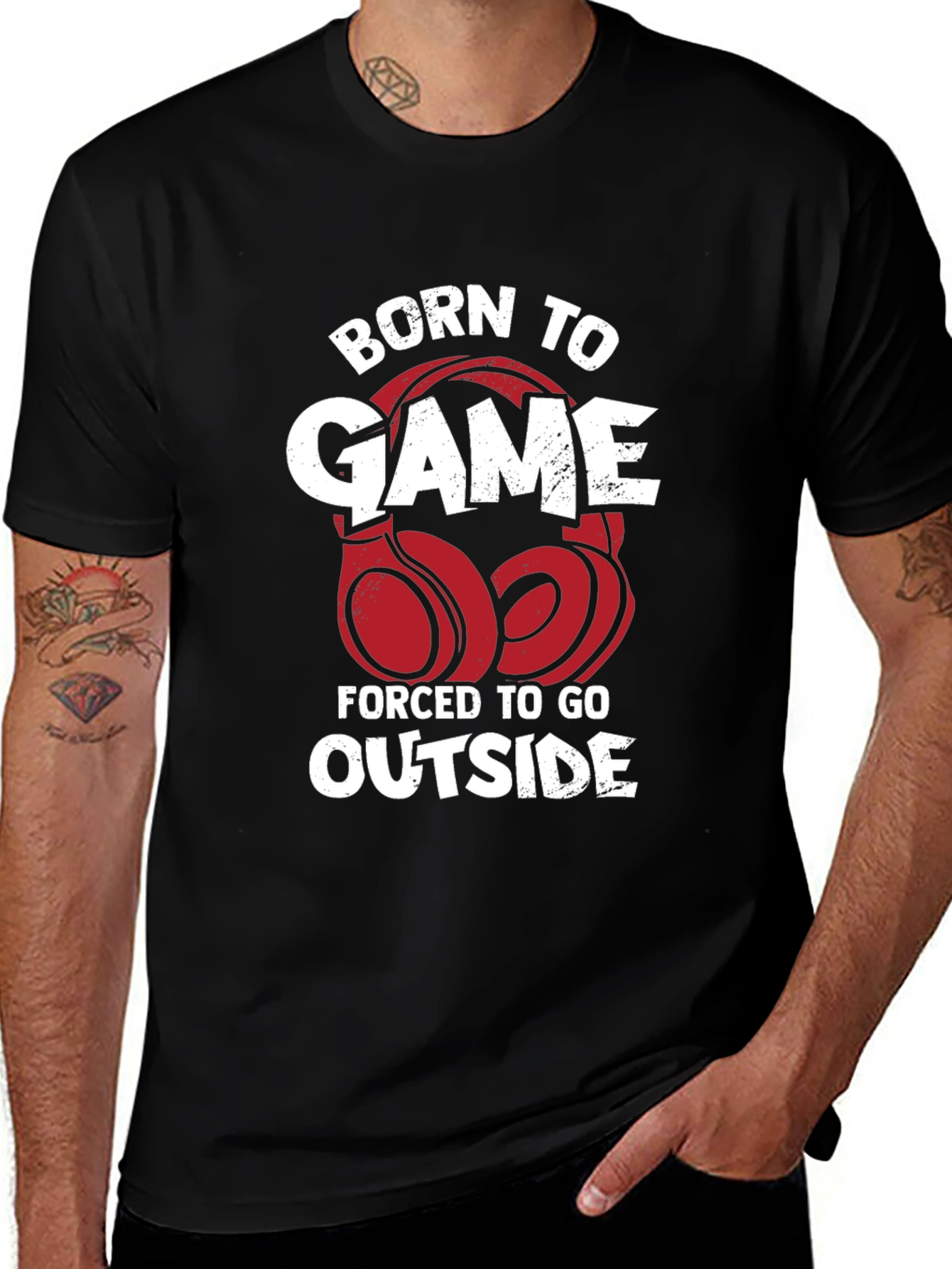 Born to Game T-Shirt - Gamer Humor Tee