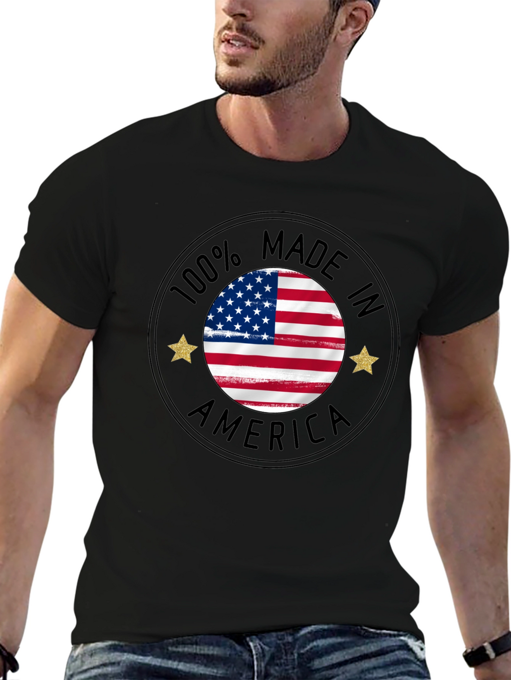 Made in America T-Shirt - Patriotic Pride!