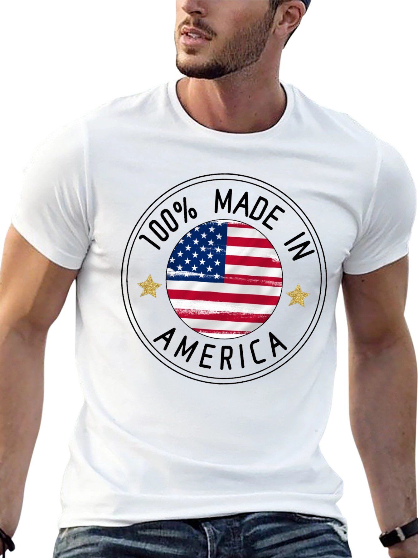 Made in America T-Shirt - Patriotic Pride!