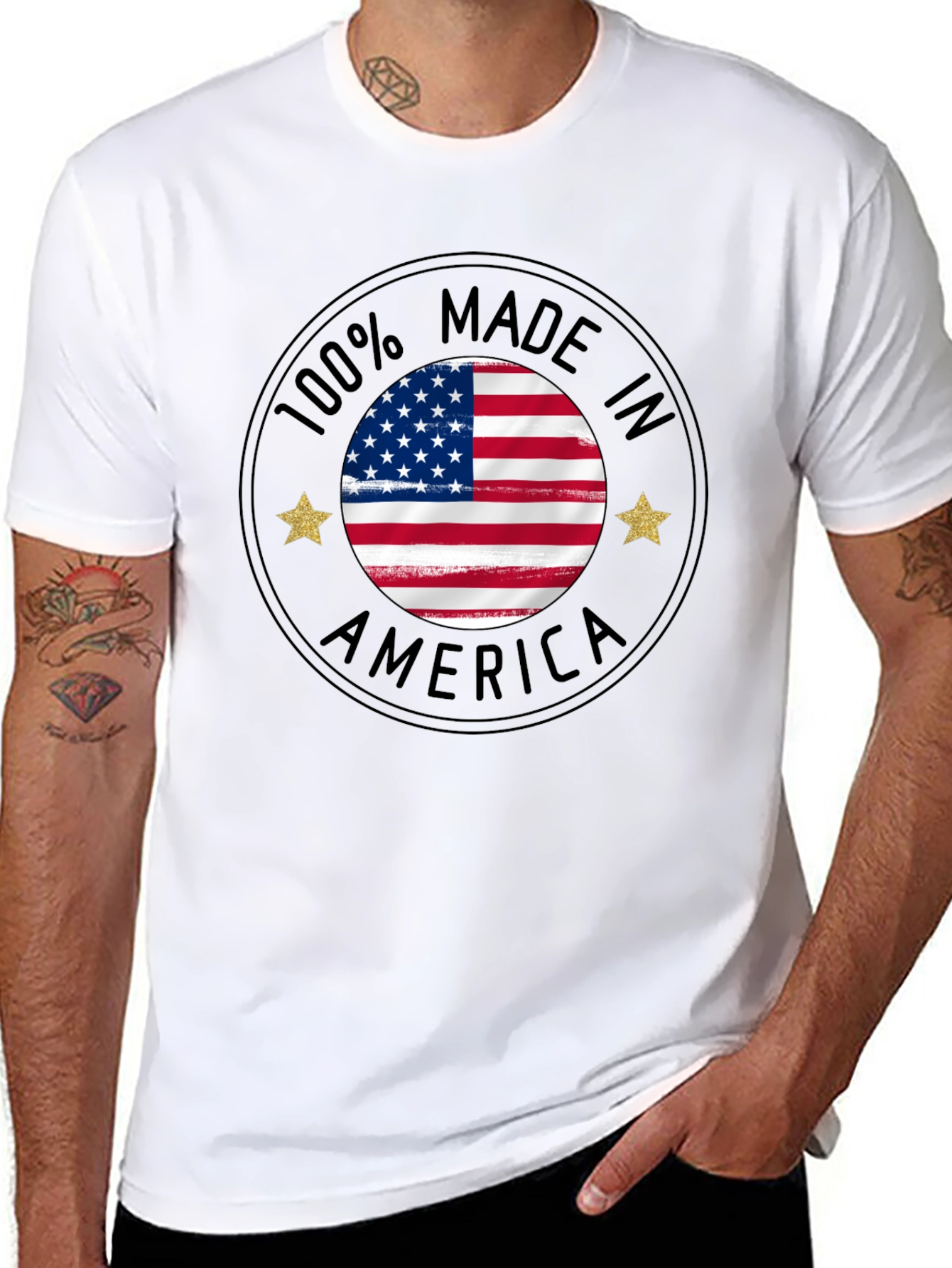 Made in America T-Shirt - Patriotic Pride!