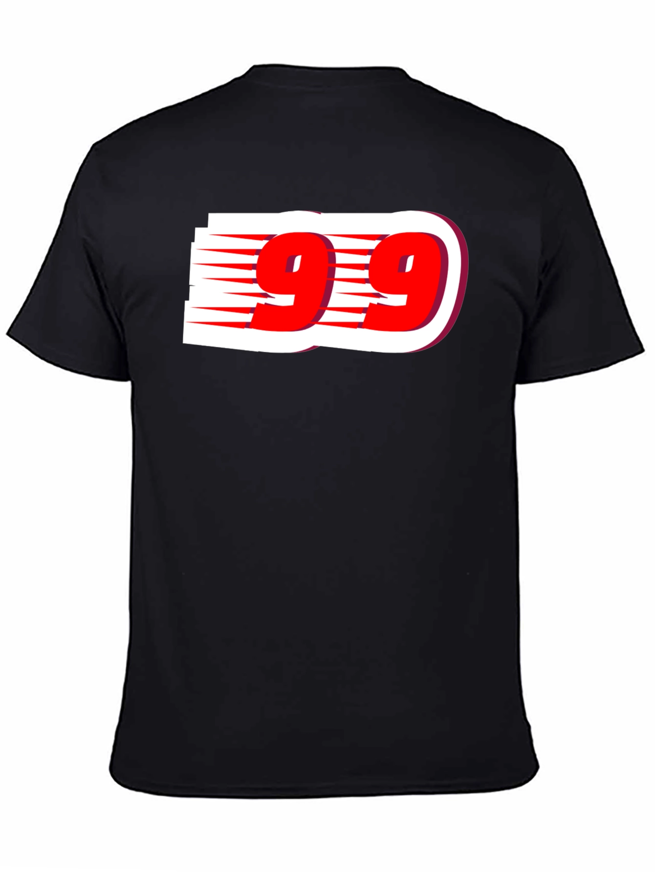 Black 99 Graphic Tee - Stylish & Bold