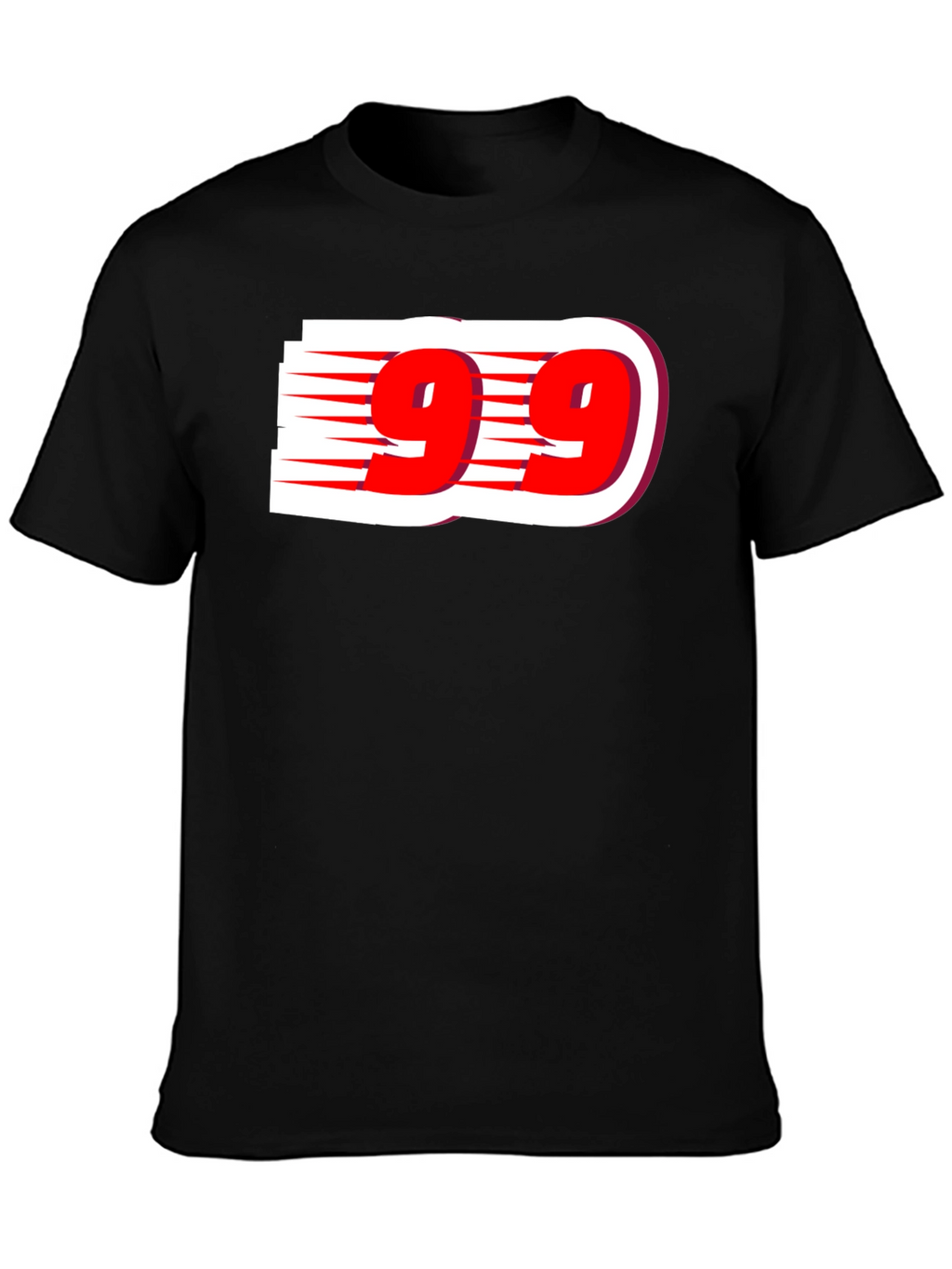 Black 99 Graphic Tee - Stylish & Bold