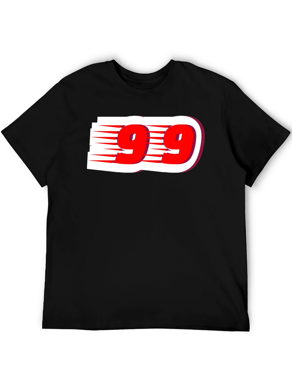 Black 99 Graphic Tee - Stylish & Bold