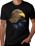 Eagle & Raven Graphic Tee - Mens Black T-Shirt
