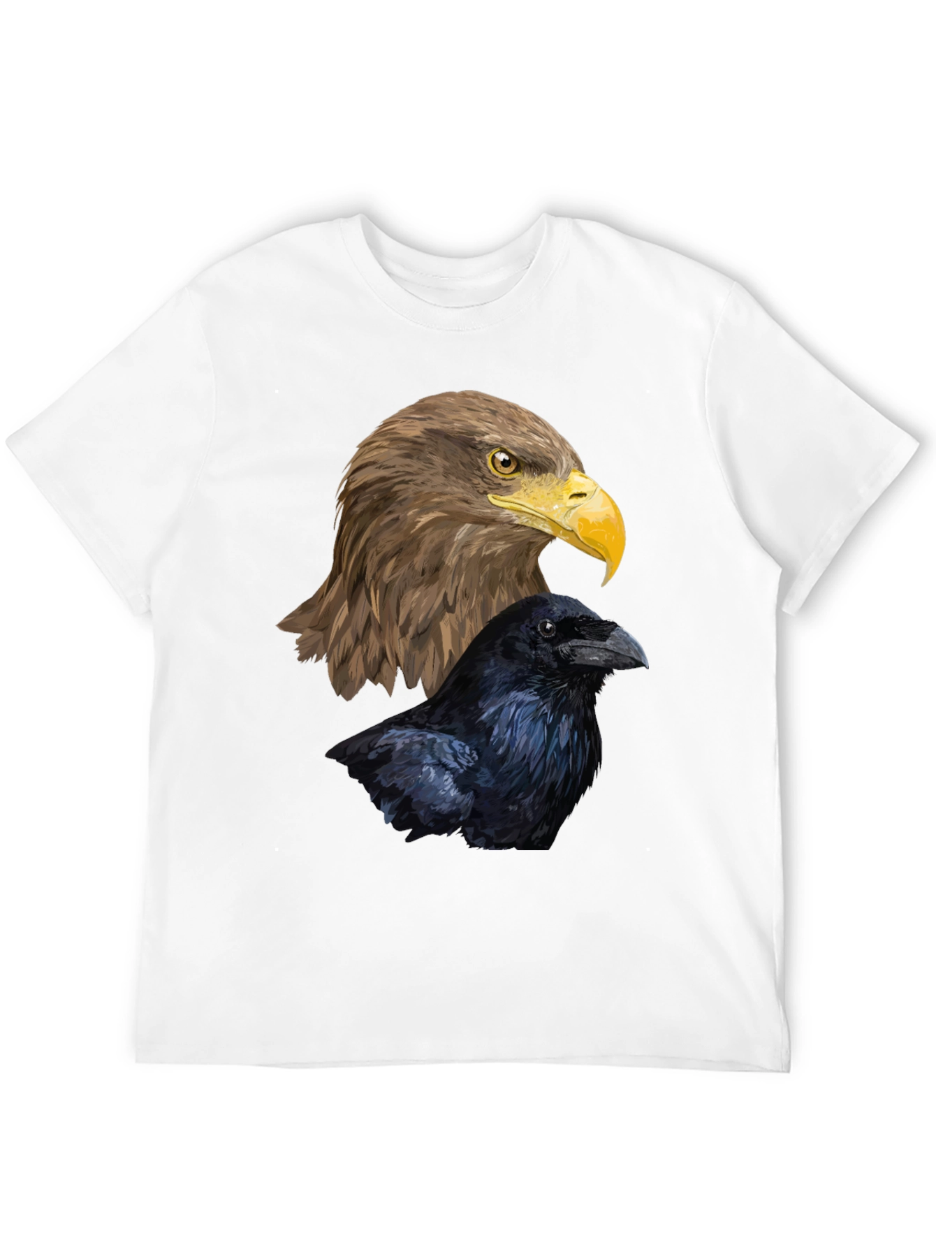 Eagle & Raven Graphic Tee - Mens Black T-Shirt