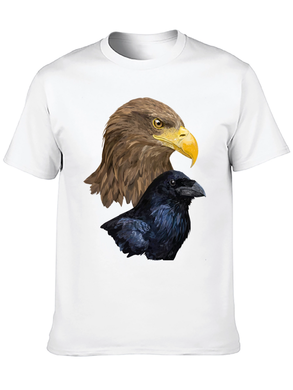 Eagle & Raven Graphic Tee - Mens Black T-Shirt