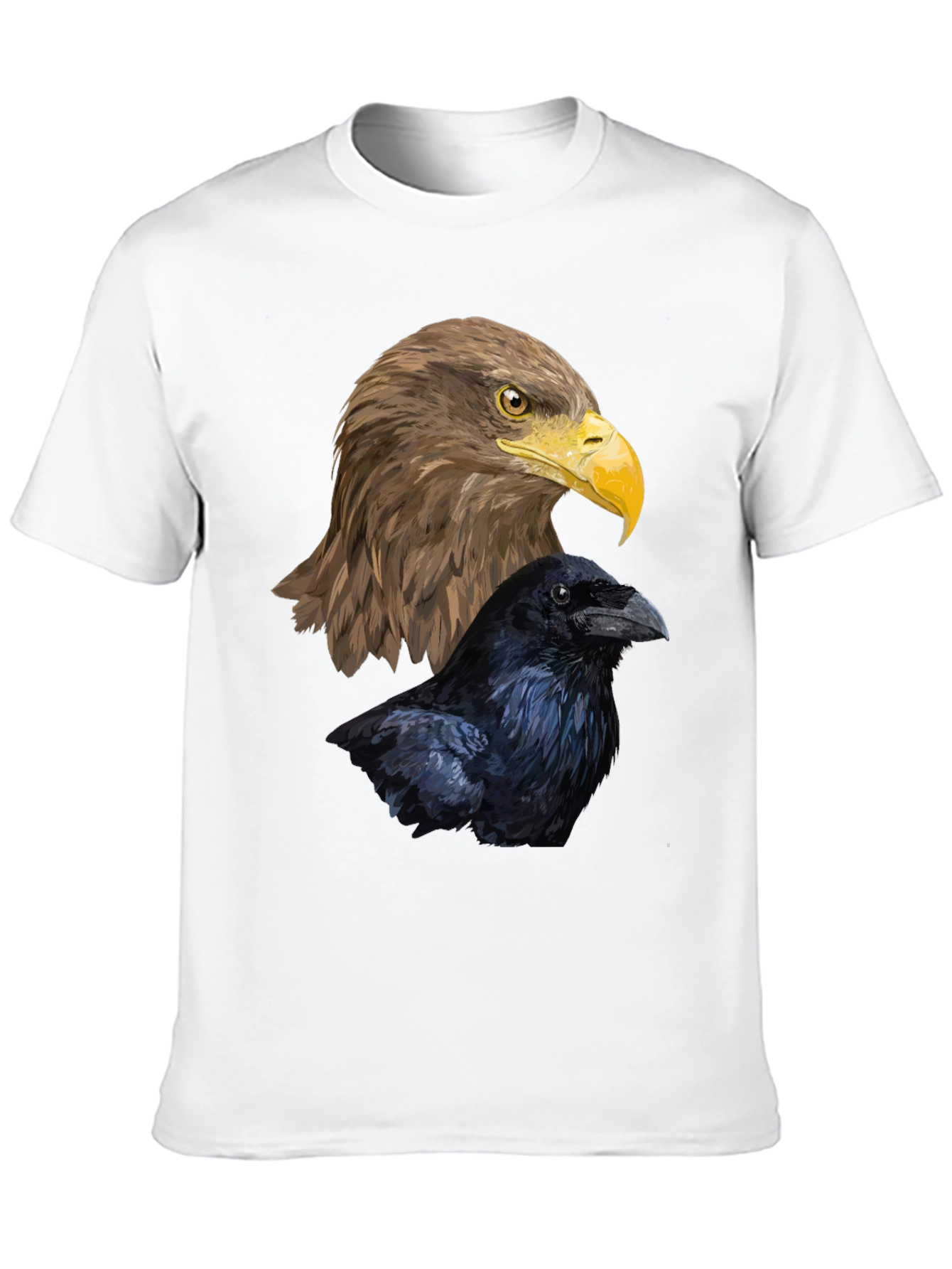 Eagle & Raven Graphic Tee - Mens Black T-Shirt