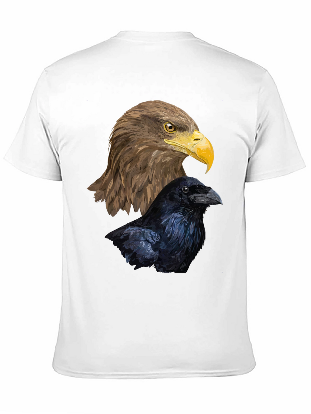 Eagle & Raven Graphic Tee - Mens Black T-Shirt