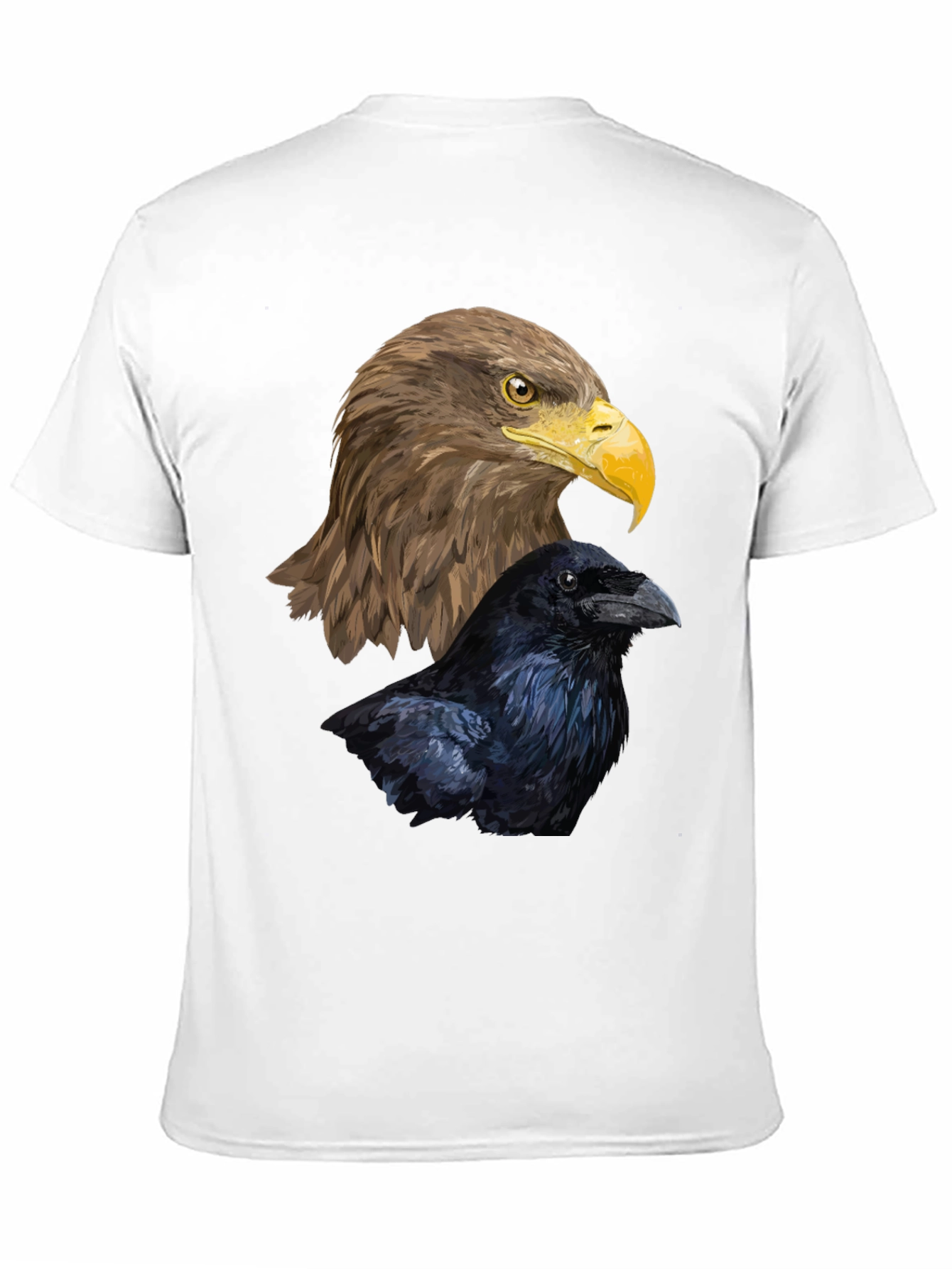Eagle & Raven Graphic Tee - Mens Black T-Shirt
