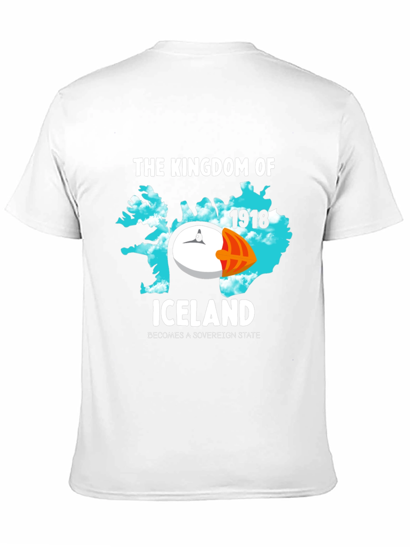 Iceland Kingdom Puffin Tee - Sovereign State 1918