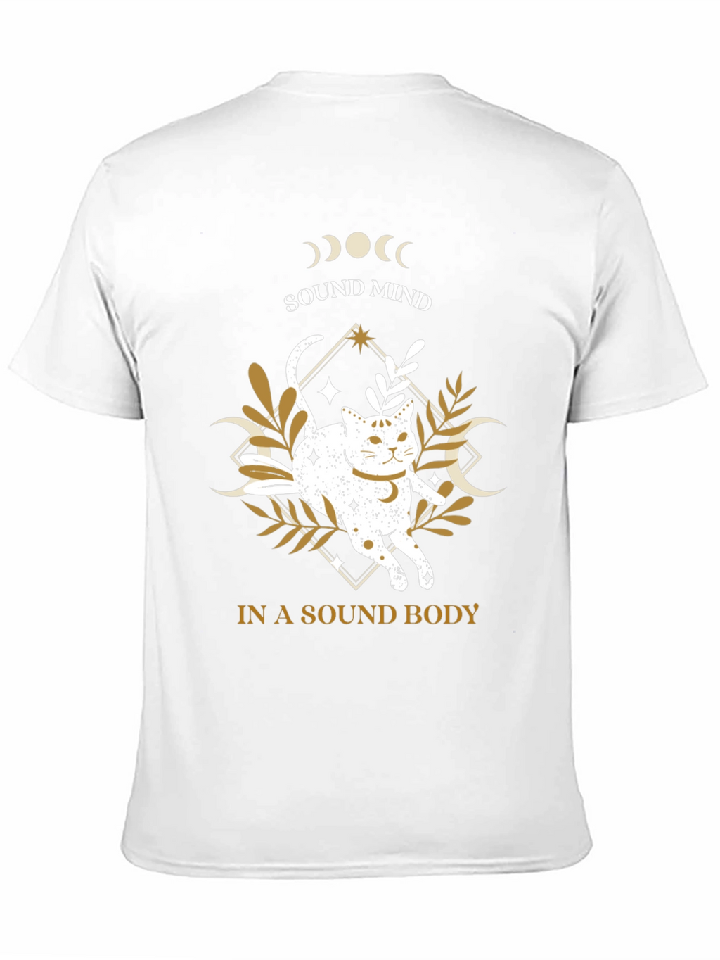 Sound Mind in a Sound Body Cat T-Shirt