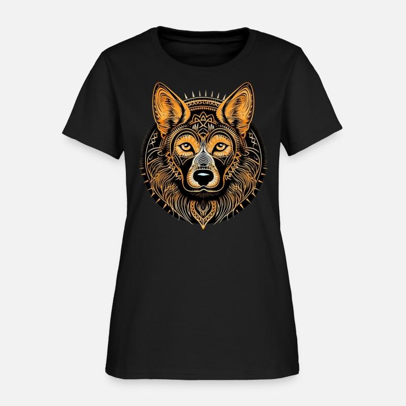 German Shepherd Funny Dog Asia Art Pet Love Mom