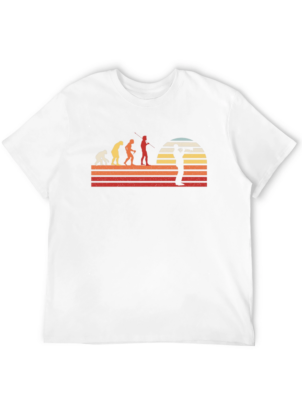 Evolution of Music Black T-Shirt