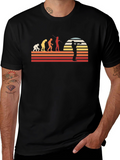 Evolution of Music Black T-Shirt