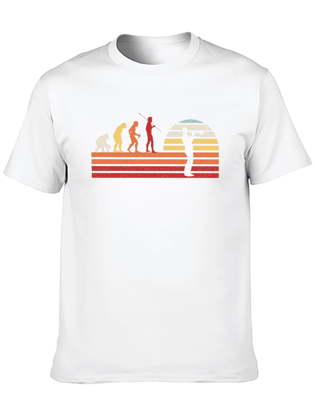 Evolution of Music Black T-Shirt