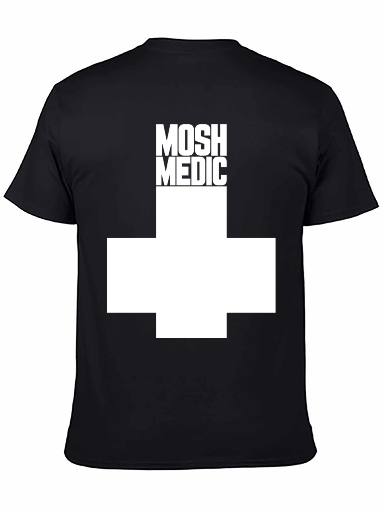 MOSH MEDIC Tee - Black Graphic T-Shirt