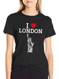 I Love London Statue of Liberty Tee