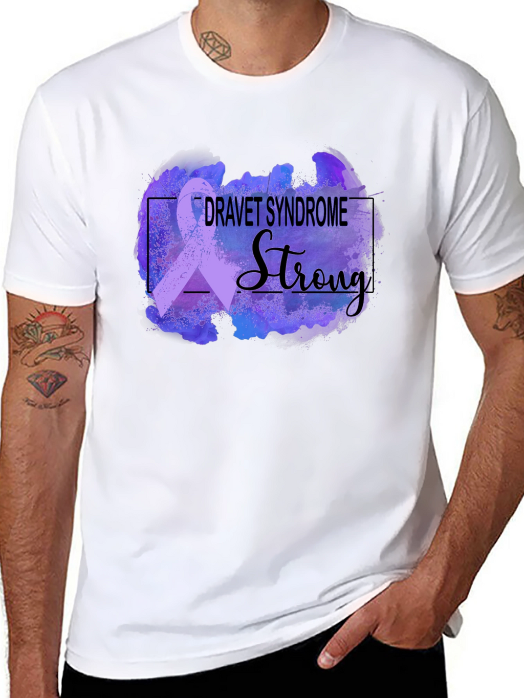 Dravet Syndrome Awareness T-Shirt - Strong