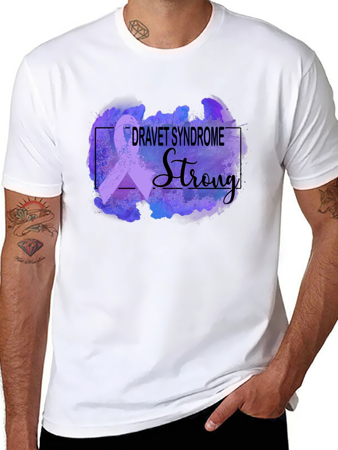 Dravet Syndrome Awareness T-Shirt - Strong