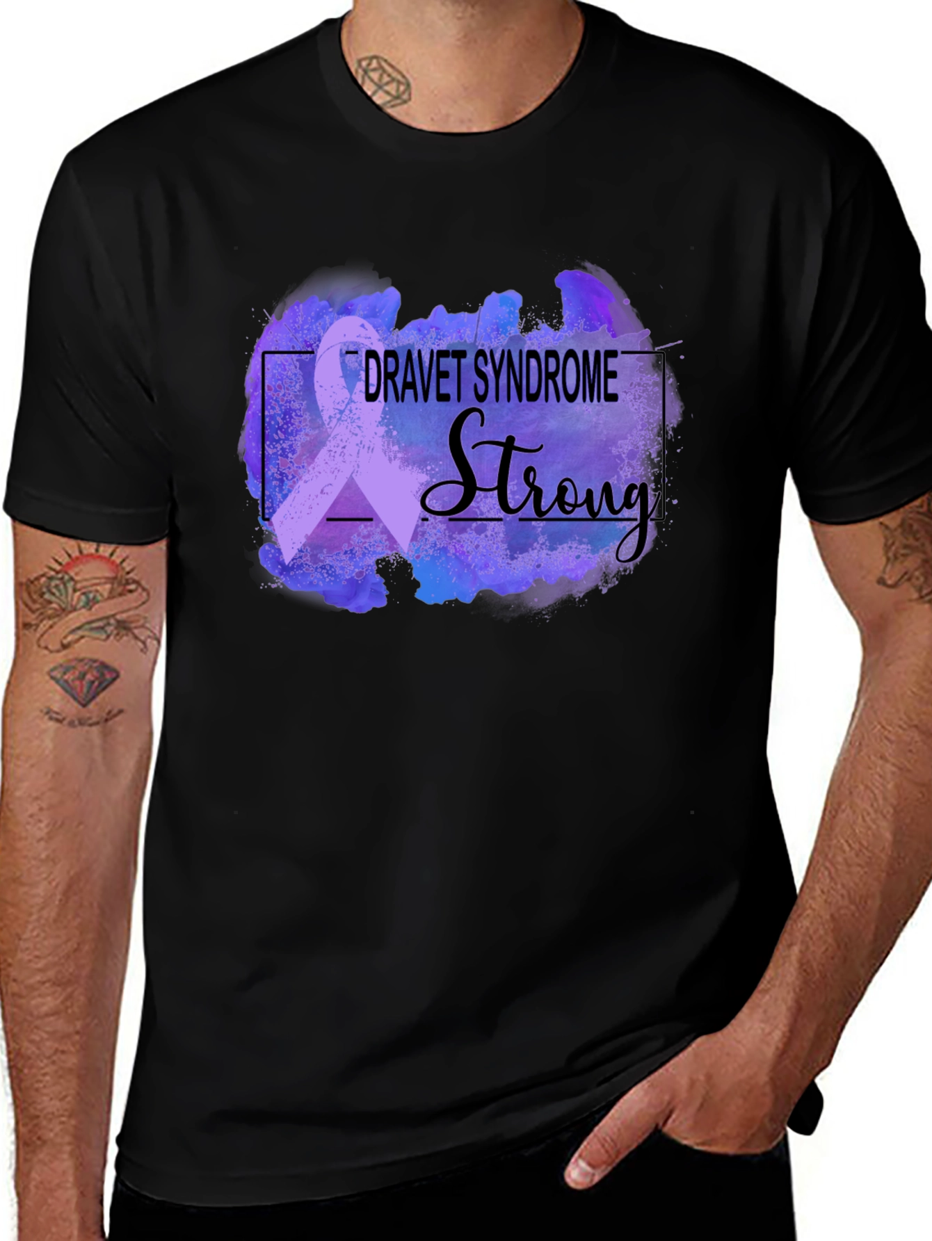 Dravet Syndrome Awareness T-Shirt - Strong