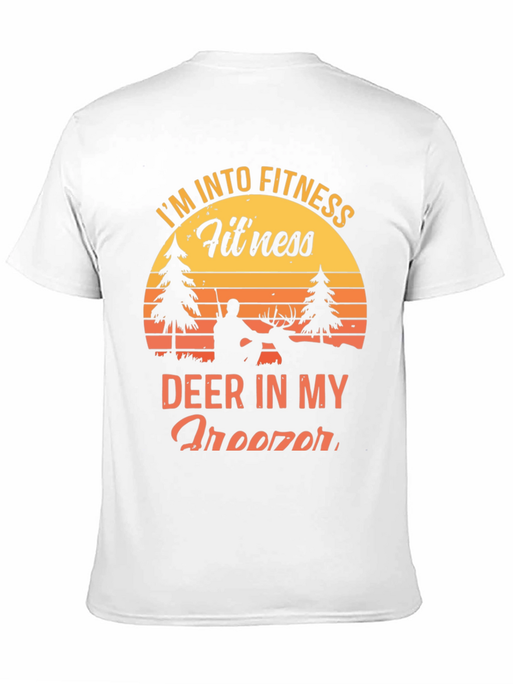 Fitness Deer Hunting Graphic T-Shirt