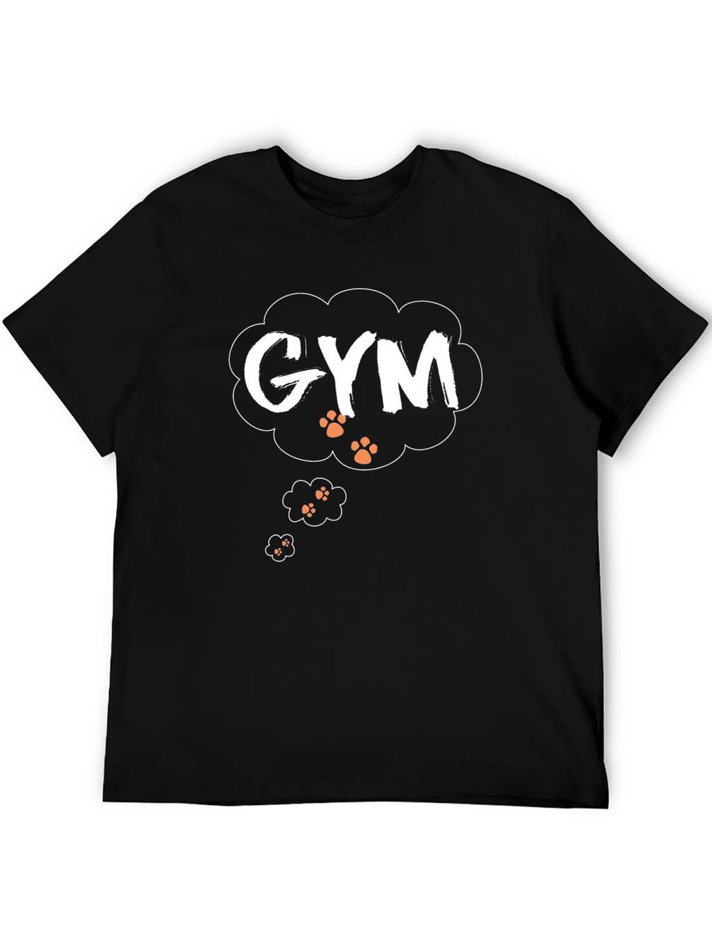 Gym Dog Paw Print T-Shirt