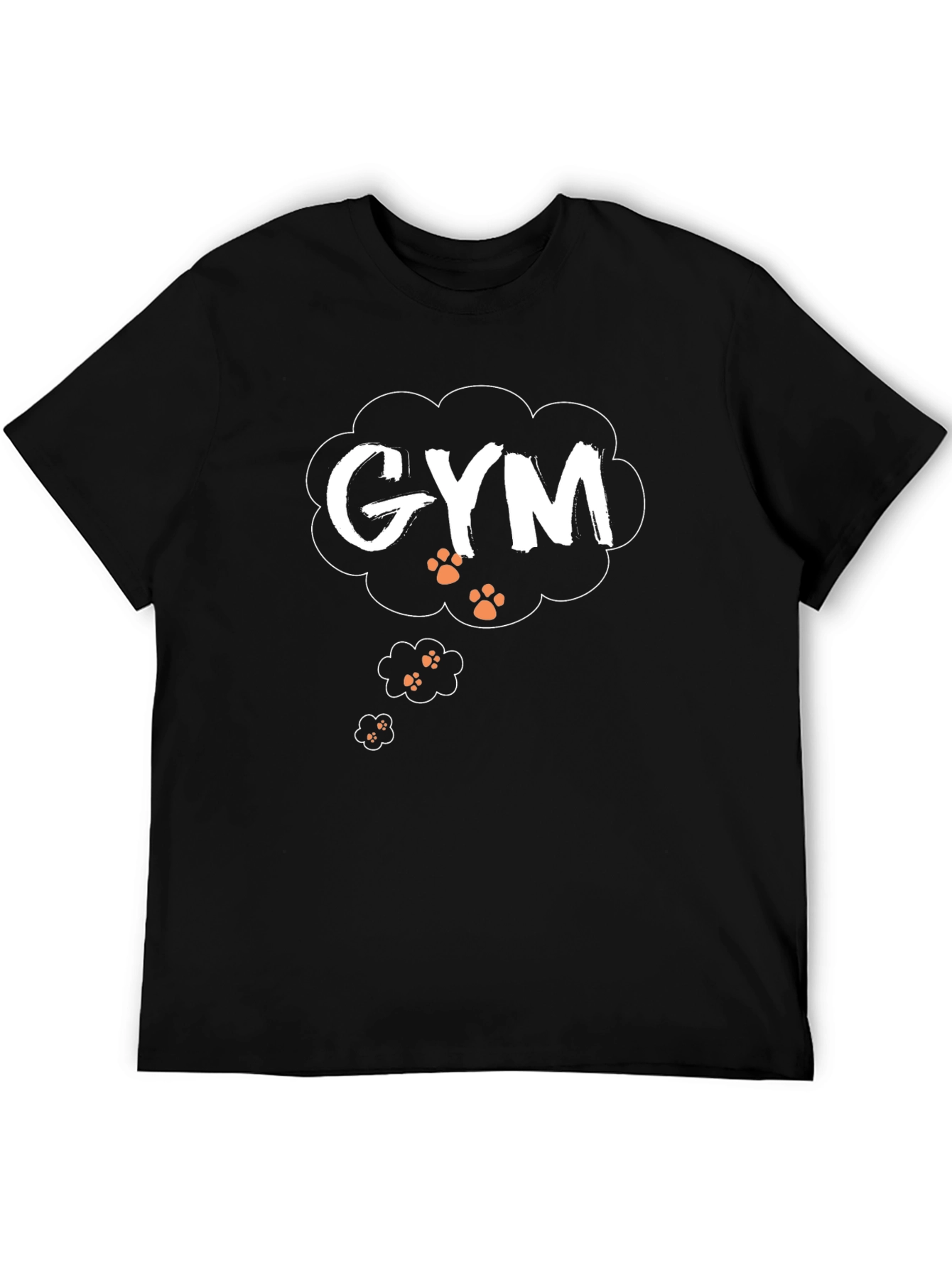 Gym Dog Paw Print T-Shirt