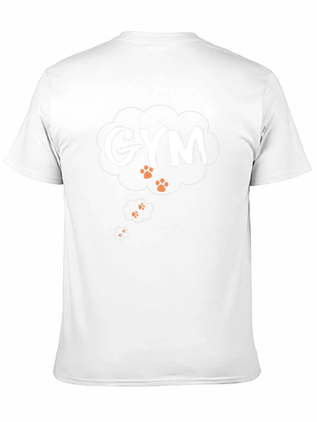 Gym Dog Paw Print T-Shirt