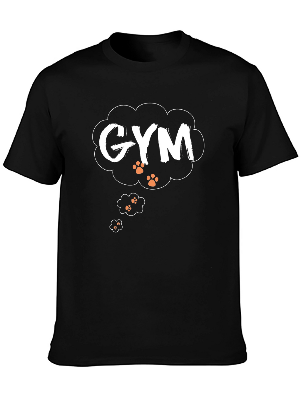 Gym Dog Paw Print T-Shirt