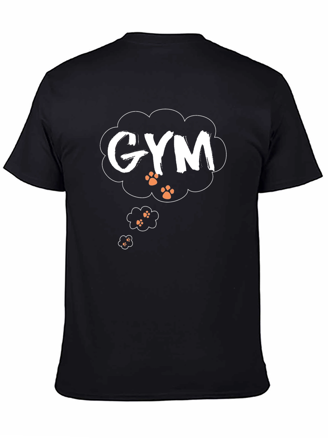 Gym Dog Paw Print T-Shirt